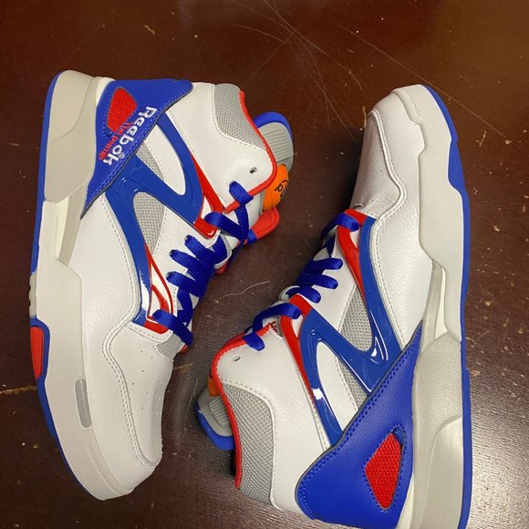 Reebok Mens White Pump Omni Zone 2 H01315 Lace Up Basketball Shoes Size US 8.5 - Picture 3 of 5